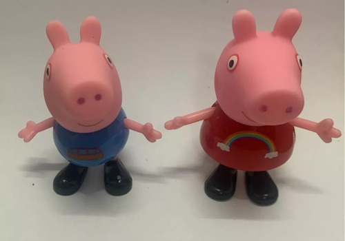 Peppa Pig George Pig 2 Bonecos Exclusivo Edição Especial