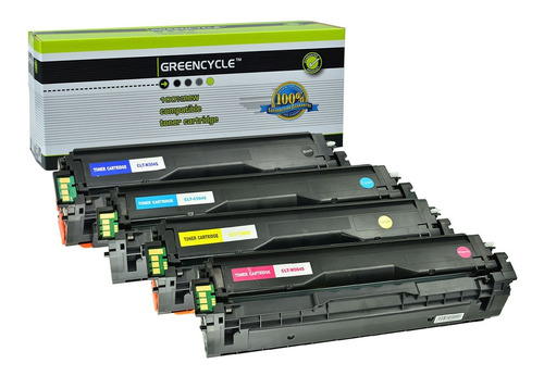 Toner Alternativo ( X4 ) 4 Colores Clt-504s Clt-k504s Clt...