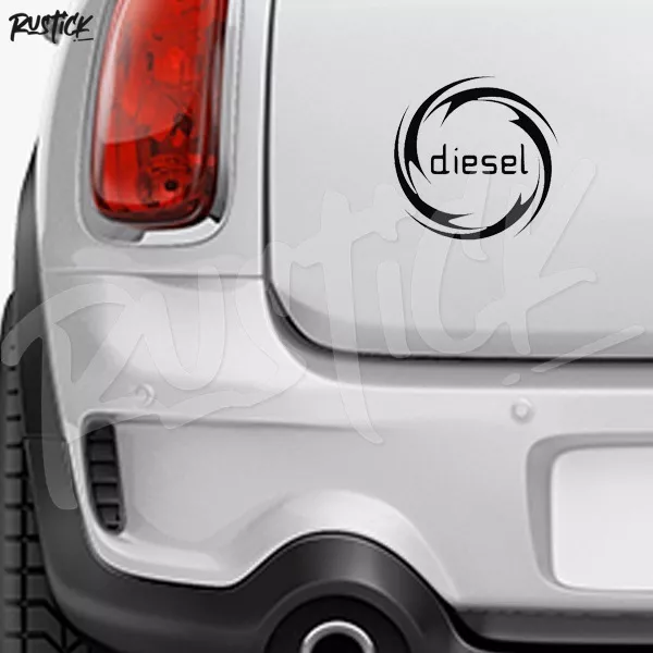 Calco Diesel Ploteo Auto Camioneta Tatoo Tuning 15 Cm