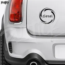 Comprar Calco Diesel Ploteo Auto Camioneta Tatoo Tuning 15 Cm