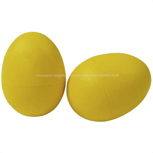 2 X Huevos Ritmicos Shaker Percusion Egg Huevito Colores Par