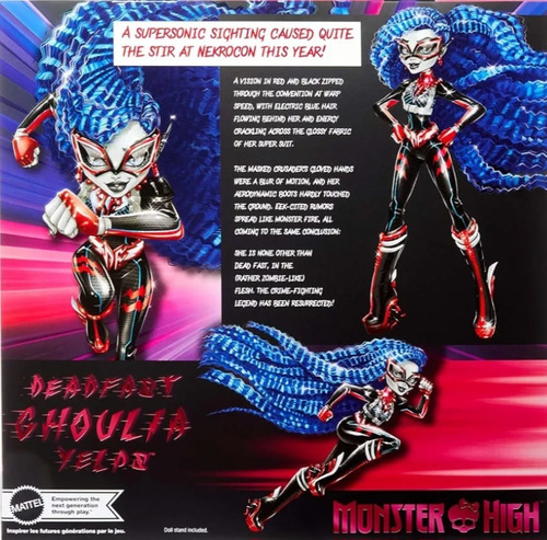 Boneca Monster High Collector Ghoulia Deadfast Lançamento