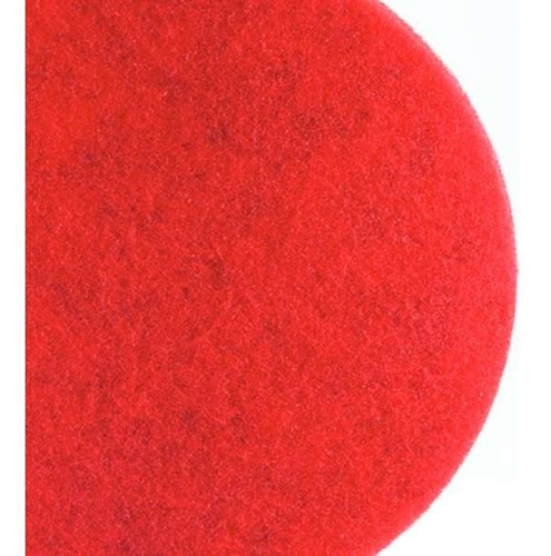 Discos Fibras Rojos Para Pulidora De Pisos De 17 Pulgadas 5 Piezas Compatible Con Restregadoras Fregadoras De Pisos