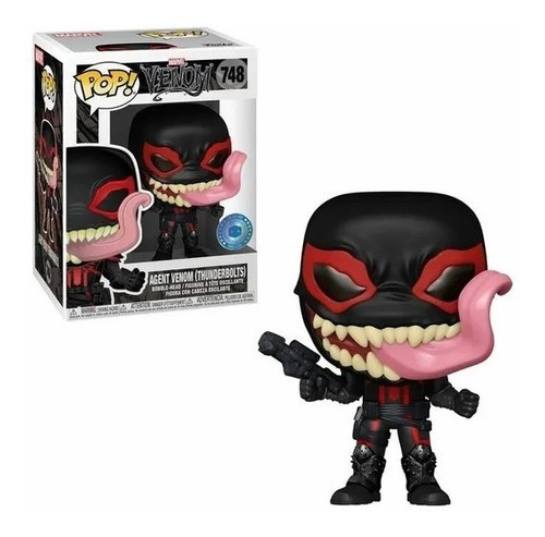 Funko Pop Agente Venom Thunderbolts #748 Venom Pop In A Box