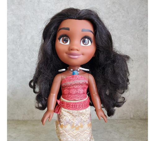 Moana Muñeca Princesas Disney (Usado)