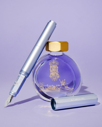 Tinta Para Pluma Fuente Azul Periwinkle 38ml Coleccion Diari