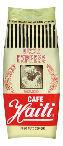 Café Molido Haití Mezcla Express 250 G