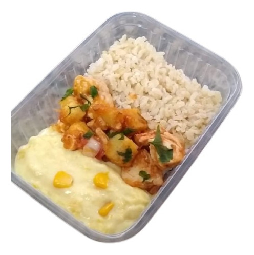Kit Com 10 Marmitas Fit Congeladas 400grs
