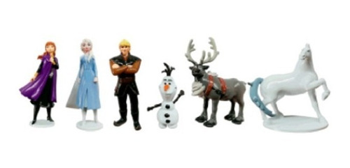 6pack Huevos Figuras Frozen En Coleccion 6cm Aprox