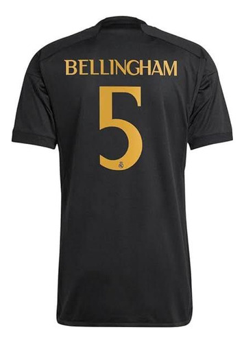 Jersey Bellingham #5 Tercera Talla M Jugador,madrid 2023/24