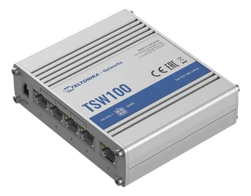 Switch Industrial teltonika no Adm 5xge Poe 30w