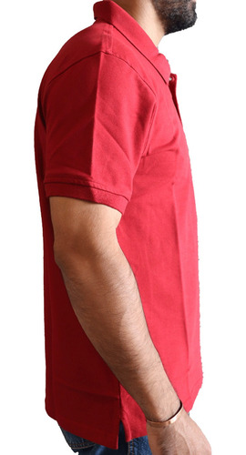 Camiseta Camisa Hm Polo Vermelha