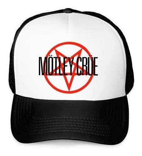 Gorra Unisex De Malla Motley Crue Hard Rock Glam