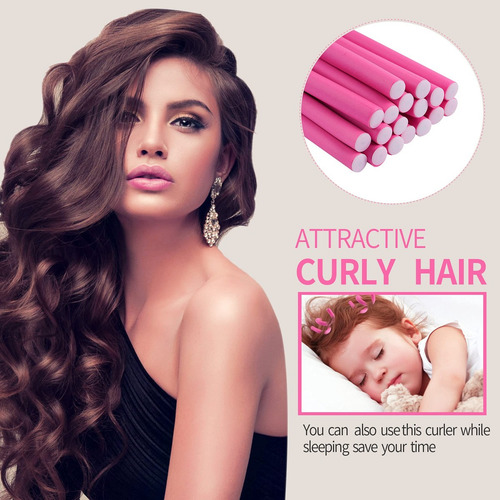 Buytta Juego De Rulos Flexibles Para Cabello Corto Y Largo -