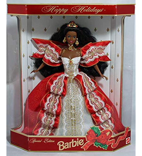 Happy Holidays 1997 Special Edition Barbie Africanamerican 1