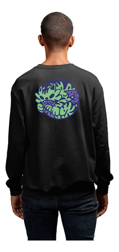 Sudadera Suéter Snake Hunter Ilustracion Indie Adulto Unis