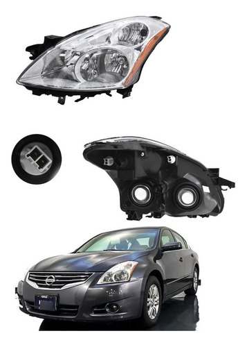 Faro Nissan Altima 4ptas. 2010 2012 Izquierdo*