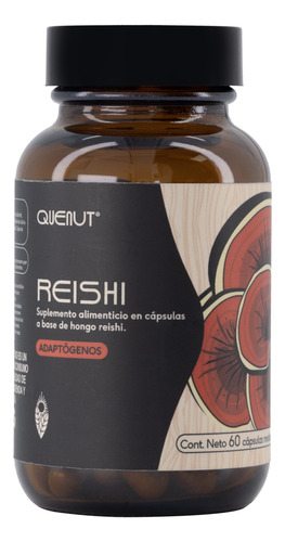 Hongo Reishi 60 Cápsulas Veganas Quenut