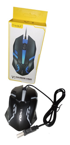 Mouse Usb Con Leds