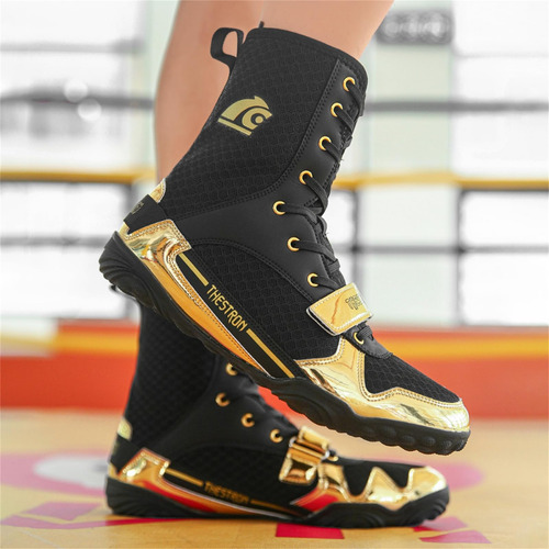 S Zapatos De Boxeo Hombre, Botas De Lucha Libre Zapatillas