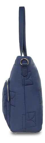 Bolsa Tote Para Mujer Con Cierre Color Azul Marino Cloe