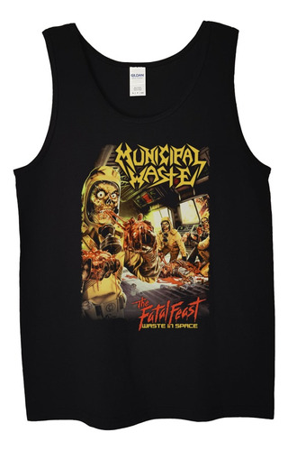 Polera Musculosa Municipal Waste The Fatal Metal Abominatron