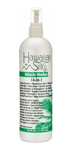 Hawaiian Sedoso 14 En 1 Milagro Worker Hidratante Para El Ca