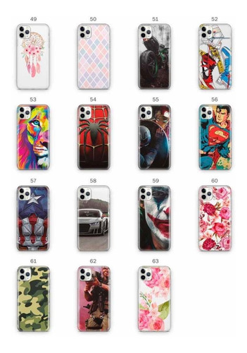 Imagen 4 de 4 de Funda Para Más De 150 Modelos De Celular, 63 Diseños Diferen