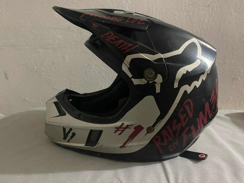 Casco Motocross Fox V1 Para Niño