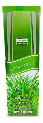 Incenso Indiano Darshan Citronela 25cx 8varetas Full