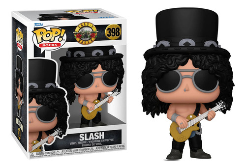 Slash 398 Guns N Roses 1990 Funko Pop Rocks Original