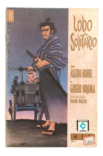 Lobo Solitário Nº 1 Ao 9, Série Completa, Cedibra-1988 (Usado)