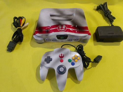 Consola Nintendo 64 Personalizada Star Wars Rogue Squadron