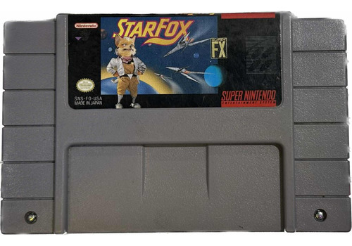 Star Fox Super Nintendo Original Garantizado **play Again** (Reacondicionado)