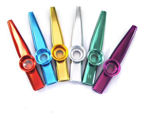 Imagen 9 de 12 de 2 Piezas Kazoo De Aleación De Aluminio Con Diafragma