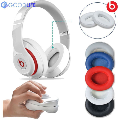 Imagen 3 de 8 de Repuesto Almohadilla Compatible C/ Auricular Beats Studio2.0