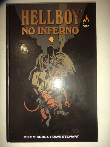 Hellboy No Inferno Volume 1 Descenso Mythos Capa Dura Excele