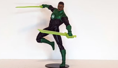 Figura Green Latern ( John Stewart ) Dc Mcfarlane Toys 