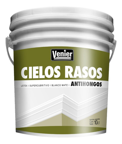 Pintura Cielorrasos Venier Protección Superficies | 10lt