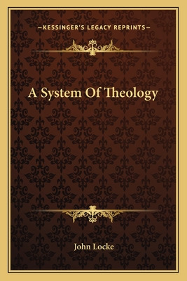 Libro A System Of Theology - Locke, John