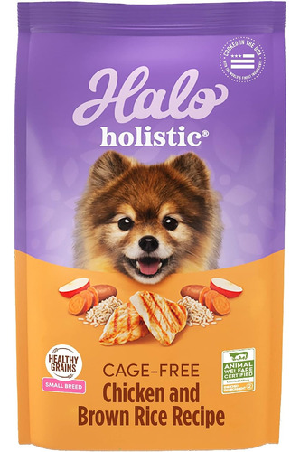 Halo Holistic Dog Food, Complete Digestive Health Cage-free