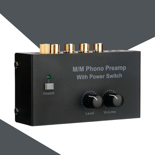 Preamplificador De Tocadiscos Phono Para Reproductor De