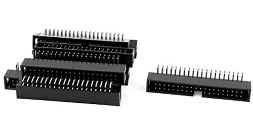 Uxcell 9pcs 2x20 Pin Box Header Connector Idc Sockets Macho