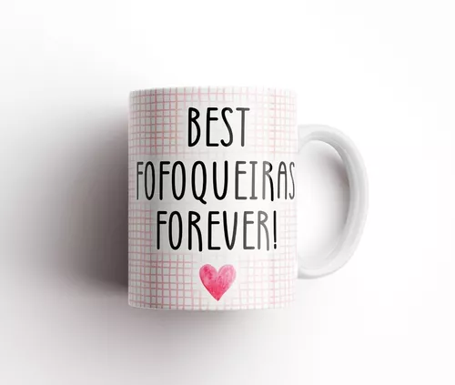 Caneca Personalizada Meme Flork - BFF (Best Fofoqueiras Forever) - Caneca  Personalizada para Todas as Ocasiões!