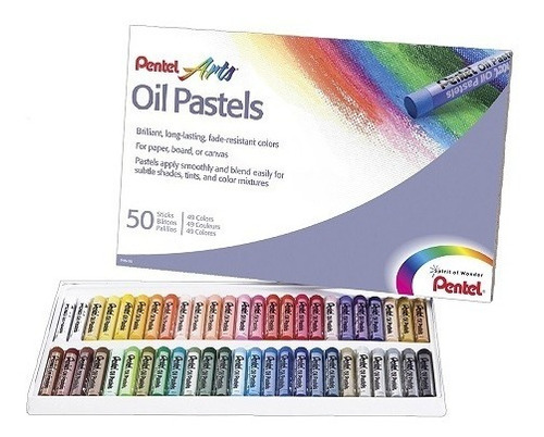 Crayones Oleo Pastel 50 Colores