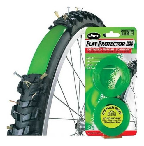 Banda Protector Antipinchazos Para Bicicleta Slime Flat Protector