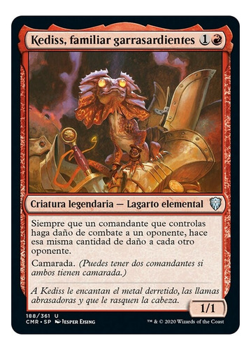 Mazo Commander Big Red - Cartas Magic The Gathering