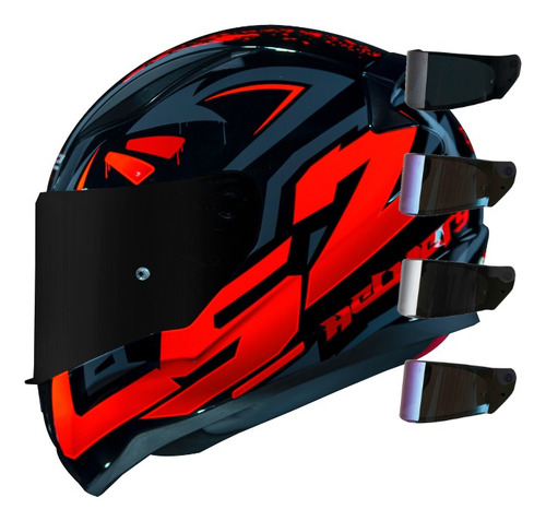 Capacete Ls2 Ff353 Rapid Diversos Graficos+ Viseira Promoção