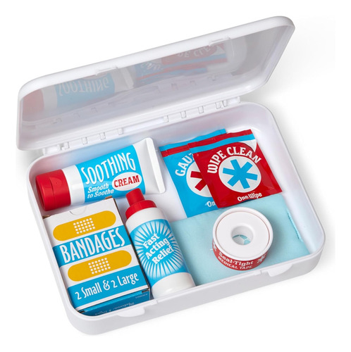Melissa & Doug Kit Get Well Primeros Auxilios Con 25 Piezas