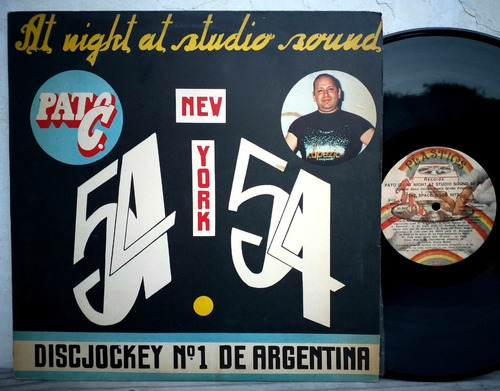 Pato C - At Night At Studio Sound 54 - Lp 1982 Dance Gapul